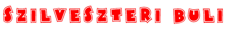 SZILVESZTERI BULI